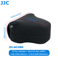 JJC Neoprene Camera Case Protective Sleeve Pouch for Sony a7/ a7ii/ a7r /a7rii /a7riv /a7s /a7sii+50