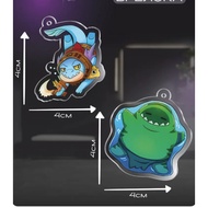 Dota Tidehunter and Slark Bag Keychain