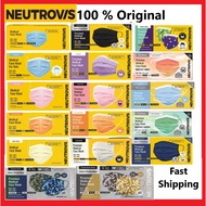 (PACKING BOX) NEUTROVIS MEDICAL FACE MASK/ PREMIUM MASK / NEUTROVIS 4PLY BLACK