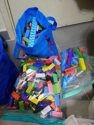 多米諾骨牌套裝 積木骨牌 wooden domino