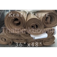 Kraft Paper 36x48 FOLDED