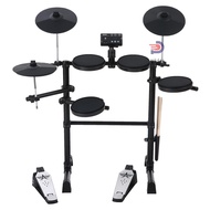 Electric Drum Set 8 Piece Electronic Drum Kit for Adult Beginner with 144 Sounds Hi-Hat Pedals and USB MIDI Connection Holiday   Birthday Gifts [ppday]