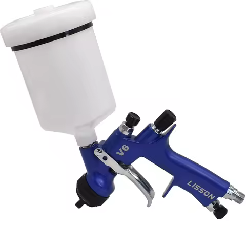 HVLP Spray Gun 1.3mm Nozzle Air Paint Spray Gun Airbrush For Painting Car Aerograph Repair Spray Gun