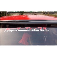 CAR STICKER MOTORFIX TOYOTA SEG LEVIN AE86 AE80 AE92 AE101 AE111 VIOS YARIS WISH ALTIS PASSO RACY KE