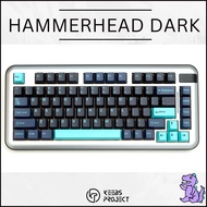[Ready Stock] GMK Hammerhead Doubleshot KEYCAPS | Light | Dark | 173 keys keycaps | DoubleShot keyca