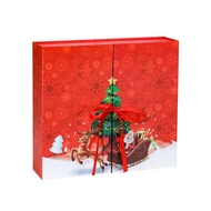 Christmas Advent Calendar 2025 24 Days Christmas Countdown Calendar with 24 Empty Boxes DIY Refillab