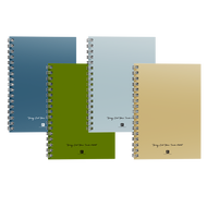 สมุดโน๊ตสันห่วงA5 75g64ผ. แพ็ค ทีเอซี Color Code