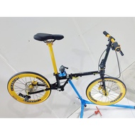 [SG READY STOCK] Fnhon Gust 20" 451 Aero Rim Foldable Bicycle
