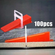 100 Pcs Ceramic Wedges Leveling Tool Ceramic Granite Installation Tool Ceramic Leveling Spacer