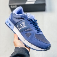 EMPORIO ARMANI EA7 Thick-Soled Casual Sneakers Men's Jogging Shoes Discount