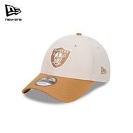 9FORTY Las Vegas Raiders Dashmark 2-Tone Wheat Visor Stone Adjustable