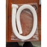1m Spiral Sink Hose/1 meter White Flexible Sink Hose