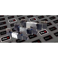 Pro-s 4V230C-08 5/3 Way Pneumatic Solenoid Valve Centre closed, Port Size: 1/4", 3/8"& 1/2"