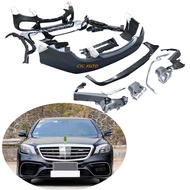 S class W222 modified bumper for Mercedes Benz W222 facelift S63 bodykit 2014 2016 2017