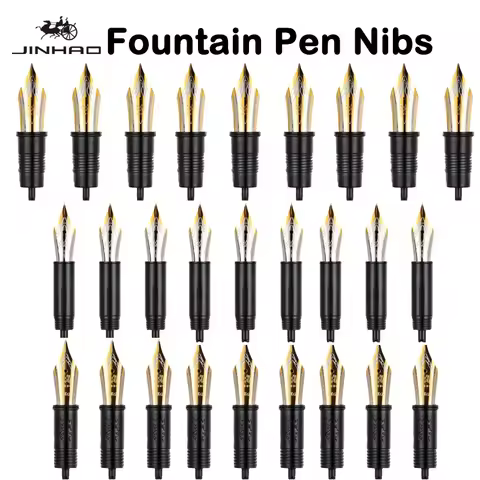 1/3 PCS JINHAO Fountain Pen Nib Iridium Replaced EF/F/M Nib For 9019/X159/82/82 mini/100/9056/9036 S