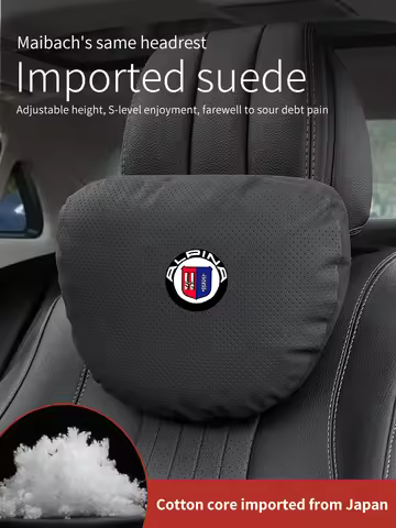 For ALPINA B3 B4 B5 B7 B8 D3 D4 D5 XD3 XD4 XB7 B12 G20 G30 G45 G60 G82 E87 E92 Car Headrest Neck Sup