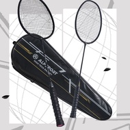 ALPSPORT RR 2Pcs With Bag 100% Carbon 4U G5 25Lbs Badminton Racket Profesional 2 pcs Badminton Racke