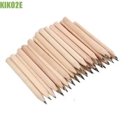 KIKO2E Short Pencils, Drawing Tool Hexagonal Wood Pencil, Toddler Small Log Mini Calligraphy Sketchi
