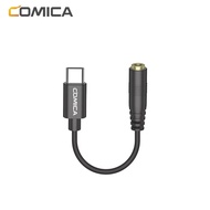 COMICA CVM-SPX-UC Type C to 3.5mm Audio Cable - Compatible with Mobile Phone and USB-C Laptop