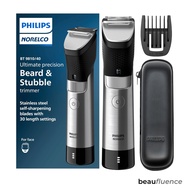 Philips Norelco Ultimate Precision Beard and Stubble Trimmer - 30 Length Settings for Face BT9810/40