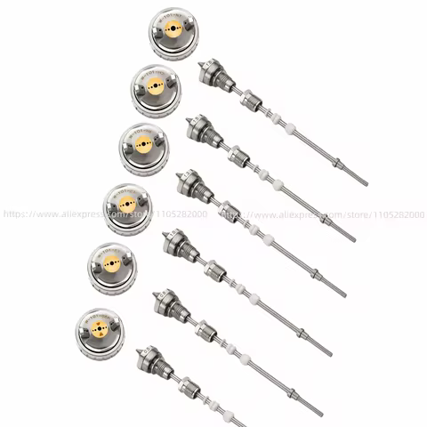 W101 Paint Gun Nozzle, Needle Air Cap Kits of W-101 Paint Spray Gun W-101 HVLP Spray Gun Car Furnitu