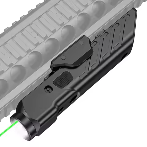 Richfire Tactical LED Flashlight with 1700 Lumen 2 in 1 High Power Rechargeable Low Profile and Ligh