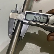 Iron pipe OD 16 mm ID 13 mm thick 1.5 mm long 100 cm