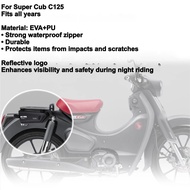 For super ball c125 c125 motorcycle modified side waterproof bag triangle side hard shell bag cyclic