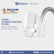 Simplus Tap Water Purifier With Tearable Carbon Rod Filter 2L/Min Large Water Out Put 6-Layer Filtra