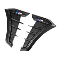 New 2Pcs Car Side Leafboard Sticker Flank Fender Modified For Bmw M Performance X3 X1 X4 X5 E87 F20