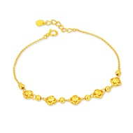 SK Jewellery Clover Bliss 10K Gold Bracelet