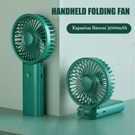 Mini Portable Holding Fan 3000mAh Foldable Hand Fan Foldable Table Mini Fan