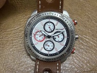 NOS 倉底 ITALY SECTOR 270 RACING 白面 12/24小時 石英 計時手錶 40MM