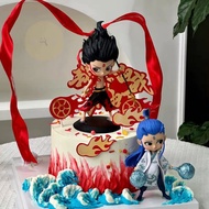 Influencer Nezha Ao Bing Birthday Cake Decoration Ornaments Hot Wheels Mixed Tianling Children Boy C