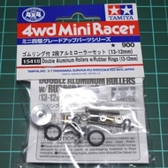 TAMIYA 15418 MINI 4WD double roller 13/12 w rubber/ Ring