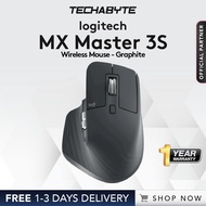 Logitech MX Master 3S Wireless Mouse -Graphite