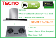 TECNO HOOD AND HOB BUNDLE PACKAGE FOR ( KA 9008 &amp; T 22TGSV) / FREE EXPRESS DELIVERY