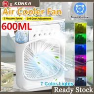 MIJIA Air Cooler Fan 3 in 1 USB Mini Portable Air Cooling fan Aircond Humdifier Purifier Mist Cooler with LED Light冷風機