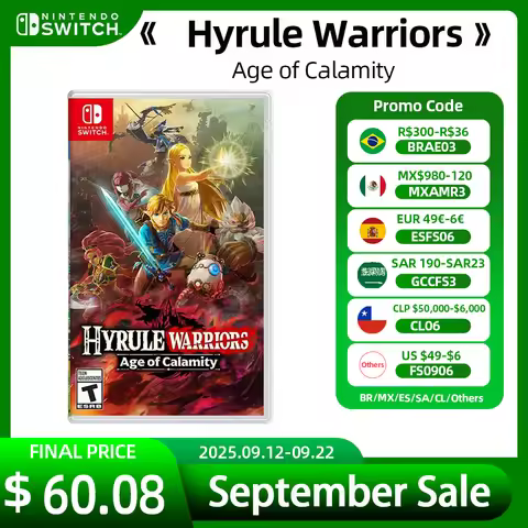 Hyrule Warriors : Age of Calamity - Nintendo Switch Game Deals 100% Original Physical Game Card for