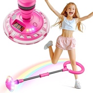 Flooyes Skip Ball for Kids, Ankle Skip Ball Toy with Counter, Timer and Cal Calculator, Girl Birthda
