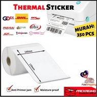 A6 Thermal Sticker Thermal Paper Shopee / Lazada / PG Mall Waybill Shipping Label
