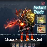 DOTA2 Chaos Knight (CK) Mixed Set (Chaos/Arbiter/Fulcrum/Nightmare/Baleful) 刀塔2 混沌骑士 不朽混搭套装 纯金混沌支点裁决