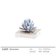 Rzone Creative Home Soft Decorations Natural Crystal TV Cabinet Wine Cabinet Crystal Ornaments Luxur