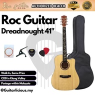 Roc Guitar 41 inch Dreadnought Acoustic Guitar