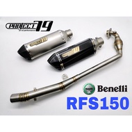 Benelli RFS150i Project79 Exhaust System RFS150 Project79 Muffler Ekzos Manifold 28mm Power Boom RFS