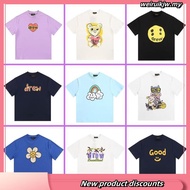 AAPE original T-shirt casual trend loose print round neck couple short-sleeved T-shirt aape Baju-T W
