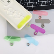 <SJ>1Pc Universal Mobile Phone Anti-lost Lanyard Card Gasket with Metal Ring Buckle/Portable Detacha