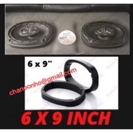 2PCS CAR AUDIO SPEAKER SPACER FRAME COVER CASING SIDE DOOR 4” / 5” / 6” / 6X9 6 X 9”