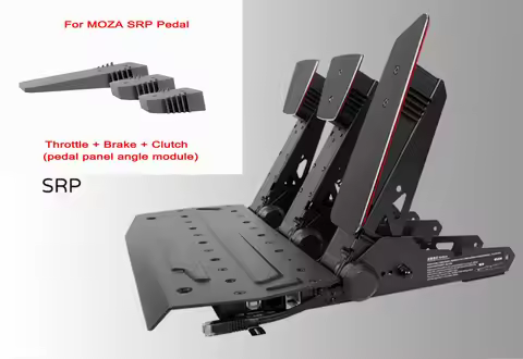 Throttle / Brake / Clutch Pedal Modification Upgrade Angle Adjustable Panel Pad Replacement For MOZA