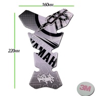3M xe máy đề can bình nhiên liệu Pad 3D dán cho yamaha R1 R6 xjr1300 fj09 Fz1 fazer tzr250 MT10 MT15